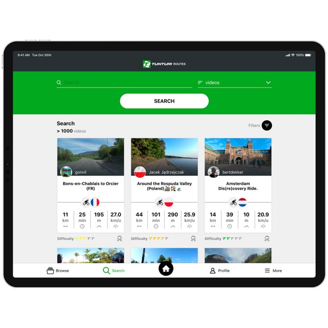 TUNTURI ROUTES TABLETTE