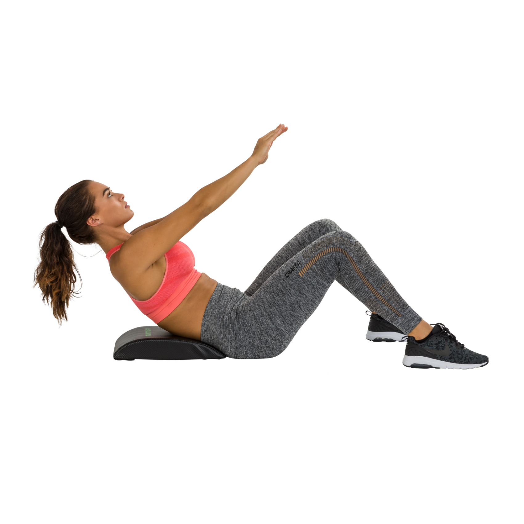 Coussin d'air gonflable proprioceptif Pilates noir Tunturi