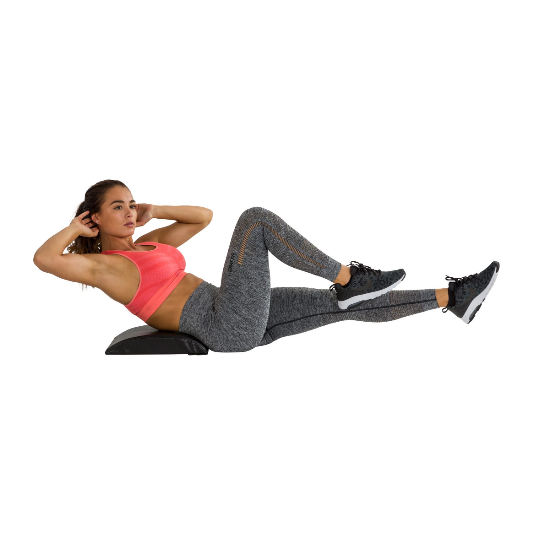 Coussin d'air gonflable proprioceptif Pilates noir Tunturi