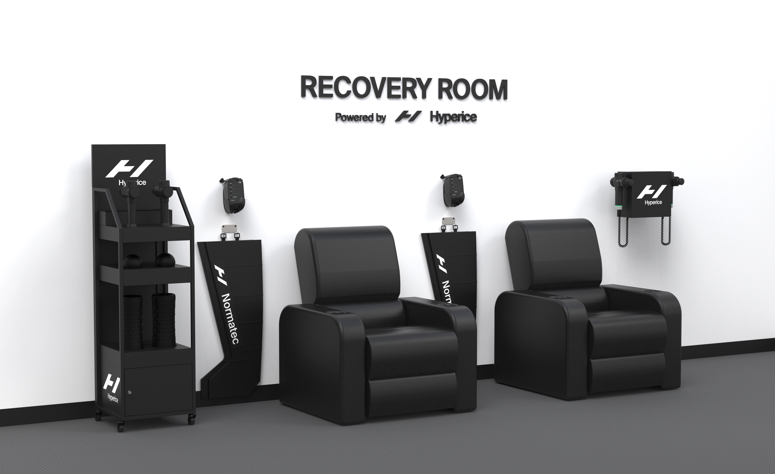 Hyperice recovery room