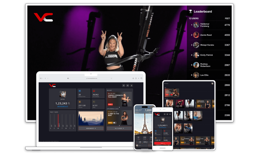 VERSACLIMBER APP